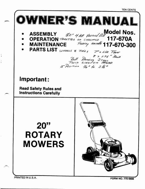 Bolens Lawn Mower 117-670-300-page_pdf